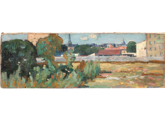 Альтман Александр. Городской пейзаж